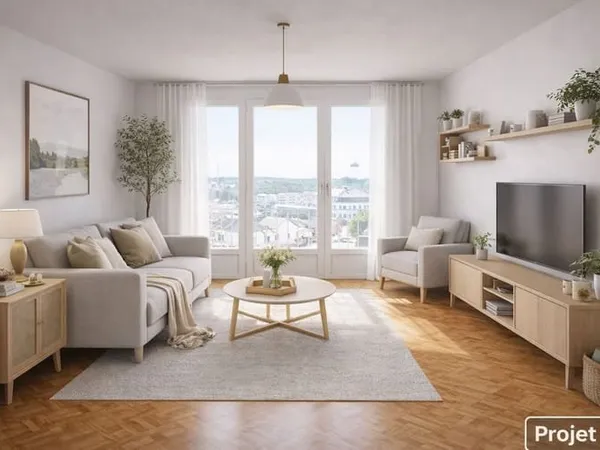Appartement 4 pièces 64 m²