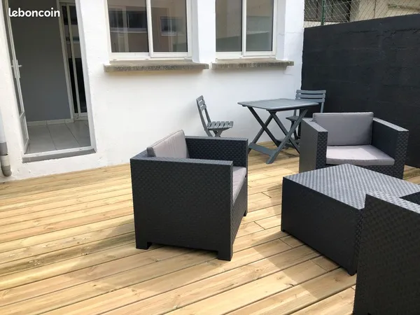 Maison Meublé St Marc Estienne d'Orves TV WIFI 7 Terrasse