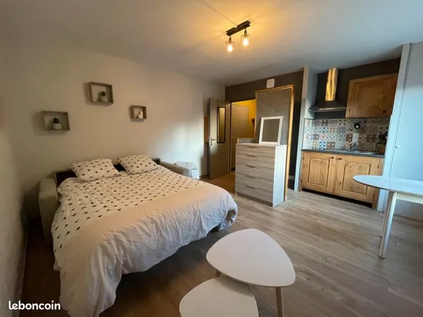 Studio meublé 23m²
