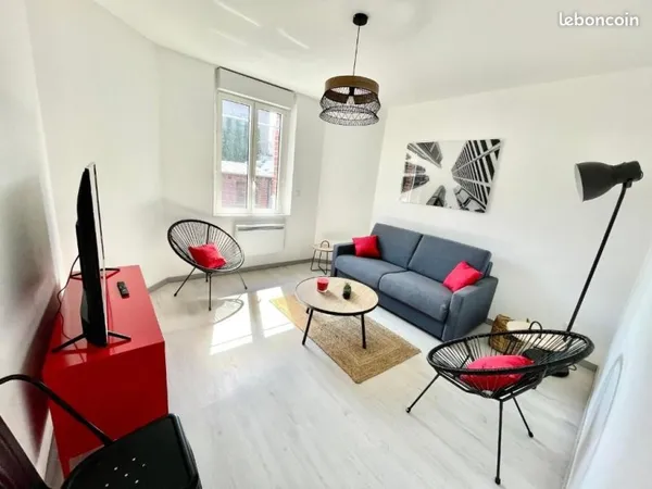 Lumineux T3, 2 chambres, électricité incluse, entièrement meublé, hyper centre, proche gare