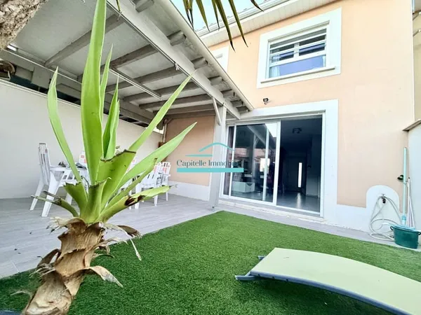 Mireval-Maison T4 de 80 m2 sur une parcelle de 130 m2