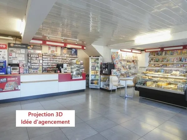 Fonds de commerce 4 pièces 120 m²
