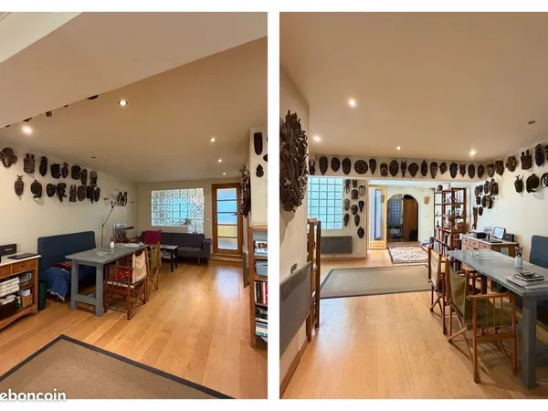 LOFT 100 m² + PATIO - 5 MIN MÉTRO LÉO LAGRANGE (L7) -