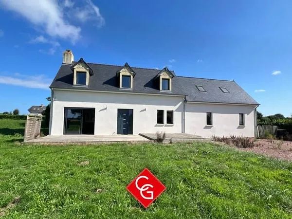 Une maison récente : terrain 3000 m²