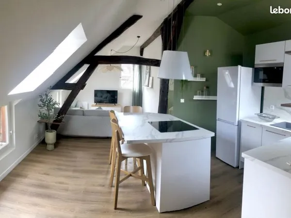 Charmant T2 meublé au centre ville d'Auxerre