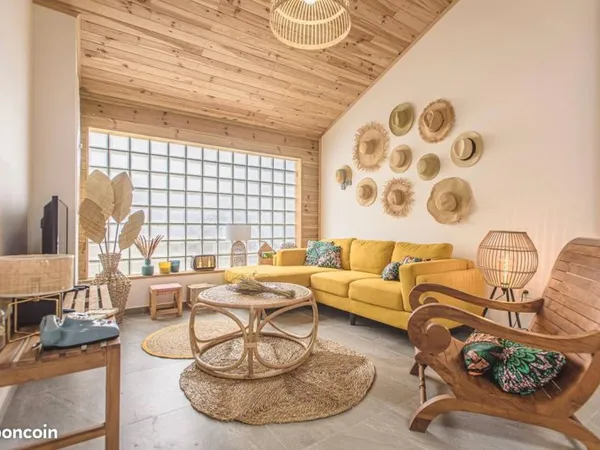 Maison créole meublée 90 m² - 3 chambres - climatisée - La Rivière Saint-Louis