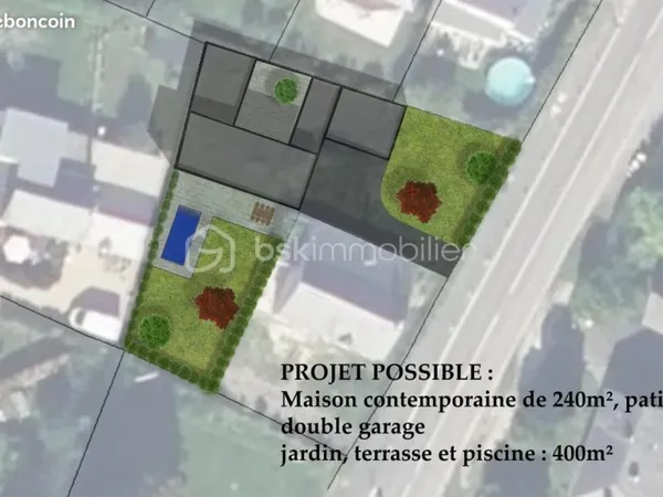 Terrain 743 m² Betton