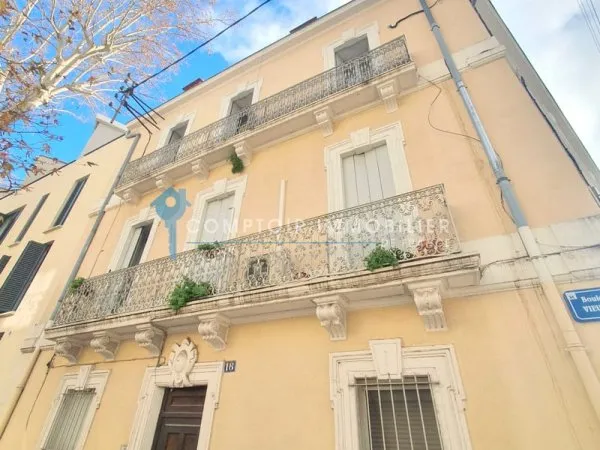 Dépt Hérault (34), à vendre MONTPELLIER Appartement FF4 de 70m2 - Balcon