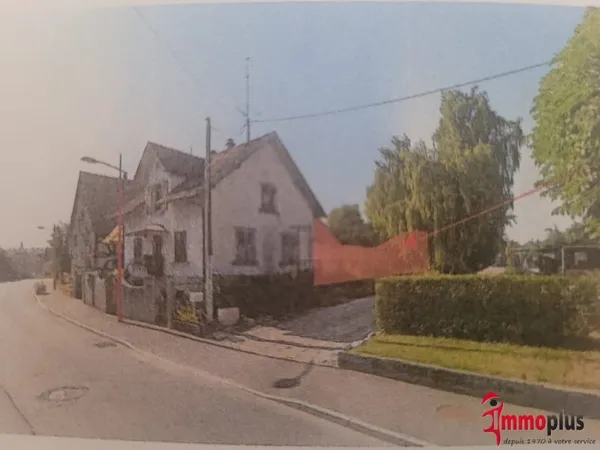 Maison à rénover sur 7.53 ares à Muespach