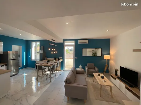 APPARTEMENT T5 MEUBLÉ - 85 m²