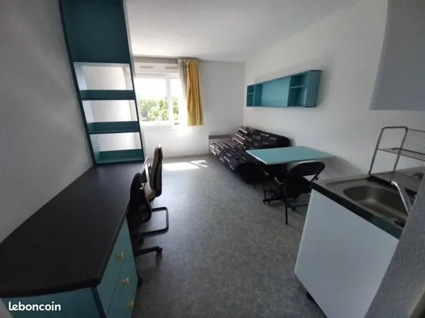 Appartement 1 pièce 19 m²