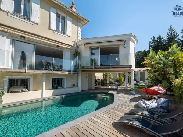 Villa de prestige Cannes - 4P expo Sud, piscine, jardin & vue mer