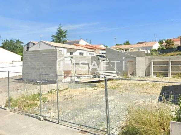 Terrain constructible viabilisé