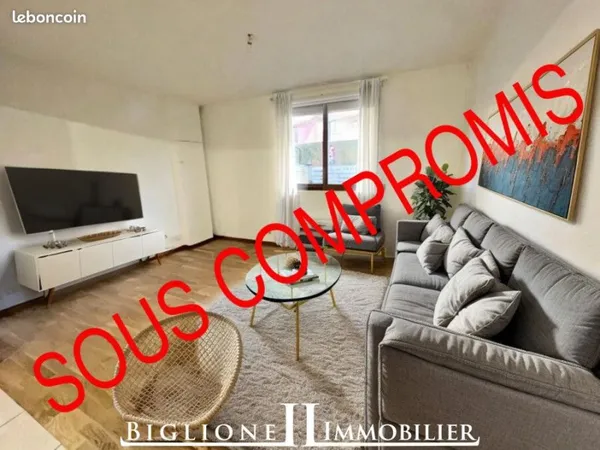 Appartement 2 pièces 50 m²