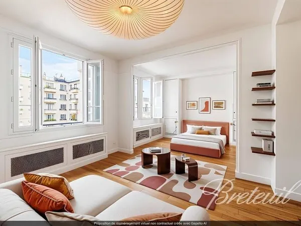 Appartement 2 pièces 42 m²