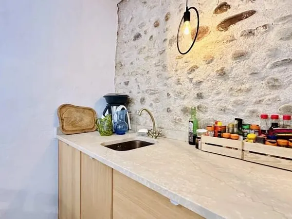 HAUT DE CAGNES, beau triplex 3P et studio