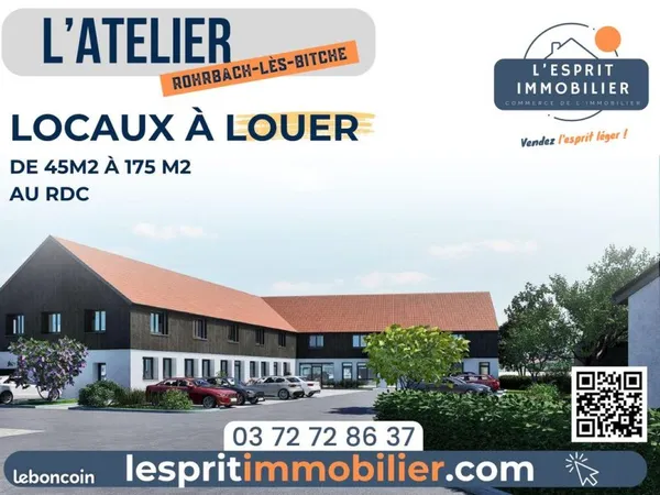 Local 45 m² Rohrbach-lès-Bitche