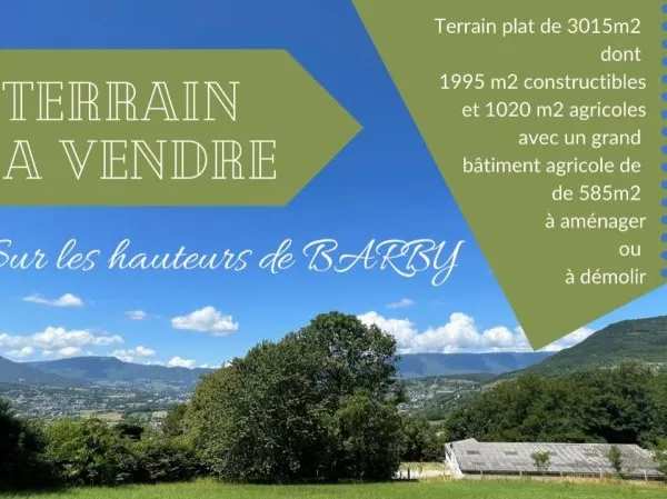 Terrain 3015 m²