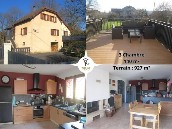 Pavillon 5 pièces 140 m²