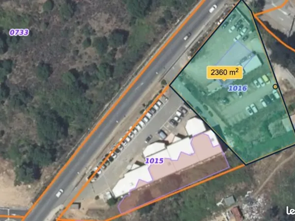 Terrain 2500 m² Ajaccio
