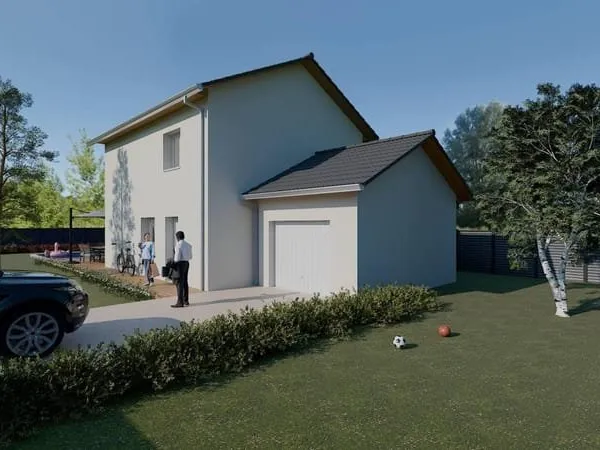 Maison neuve + terrain à Vaulnavey le haut