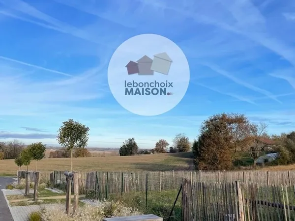 Terrain 631m² viabilisé à 10 minutes de DAX + étude projet maison