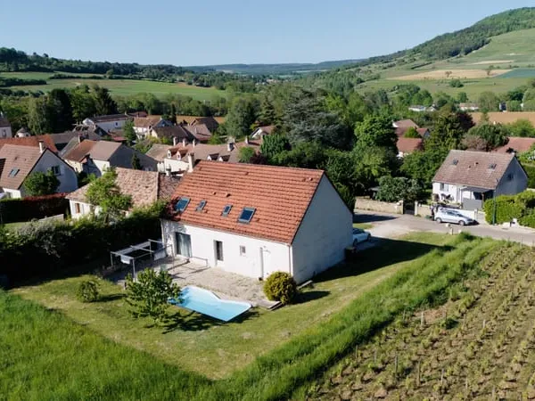 Maison familiale avec piscine Hautes-Côtes de Nuits, secte