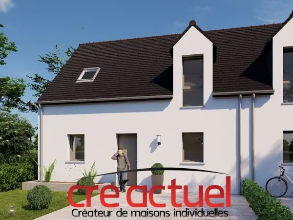 Terrain + maison 80 m²