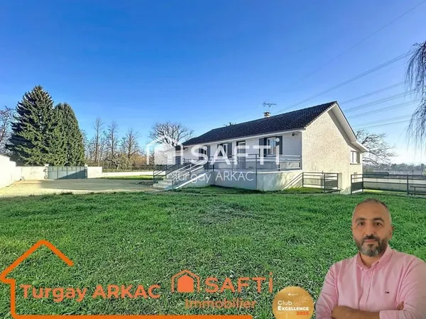 Maison 7 pièces - 1400 m2 de terrain