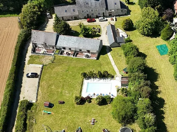 LA MANCHE Demeure de prestige pret Saint Sauveur Le Vicomte Maison avec 4 Gites, Apartment et Piscin