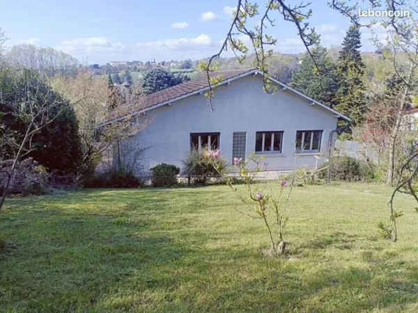 Particulier vends villa 117m² - 1968 - terrain 1200m² - proche métro