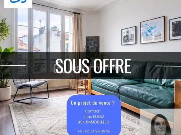 Appartement 3 pièces 60 m²