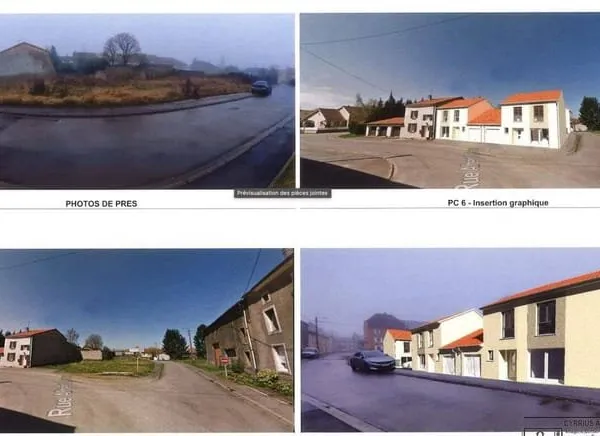 Terrain 858 m²