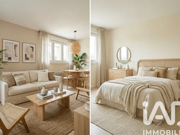 Appartement 3 pièces 62 m²