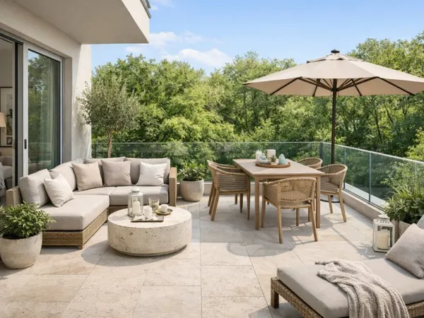 BELLE OPPORTUNITE A VALBONNE - BEAU T2 AVEC TERRASSE DE 15M2 ET VUE DEGAGEE