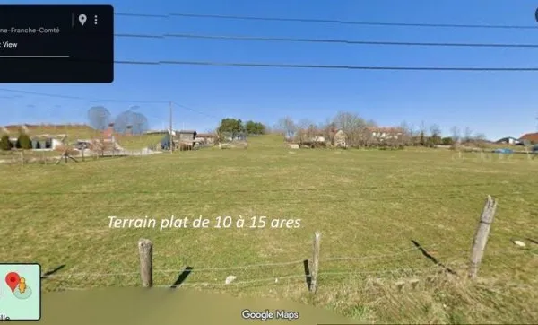 Terrain constructible 10 ares et plus à Valoreille