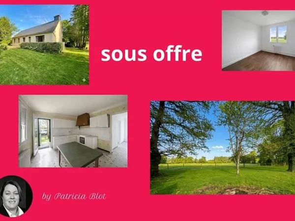 Maison de plain-pied avec plus d'1,6 hectare de nature - Campagne de Malansac