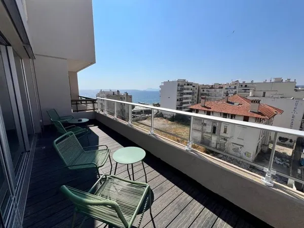 Penthouse 113m² vue mer