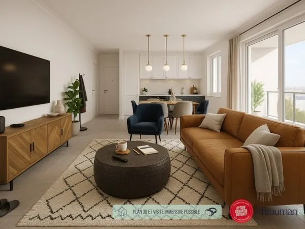 5 PIÈCES de 101m² + EXT(s) de 98m² + PKG(s)