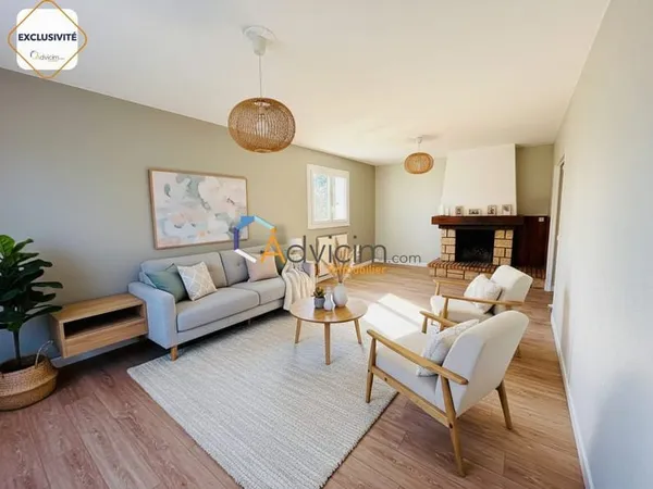 MAISON FAMILIALE 174 m² - 5 CH - ST-DENIS-EN-VAL - TERRAIN 1382