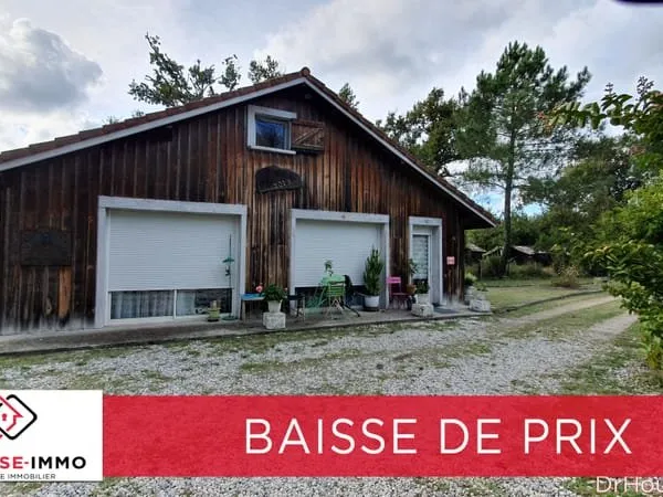 Proche océan : Grande propriété avec un gîte, piscine airial 4275 m²
