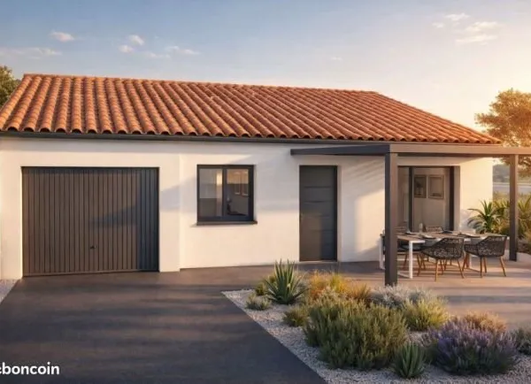 Maison neuve 85 m² avec terrain viabilisé 400...