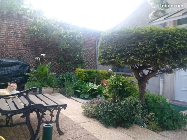 Maison 4 pièces Compiègne, 3ch/garage/jardinet