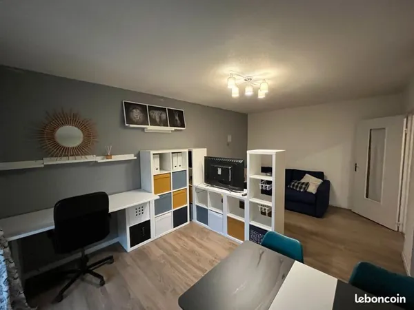 Appartement T2 meublé, idéal télétravail ou étudiant