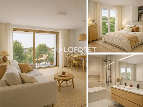 Appartement Le Touquet Paris Plage 3 pièces 77 m2 avec terrasse de 56 m2