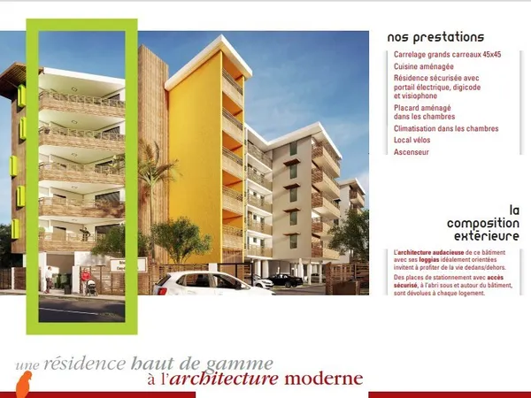 Location-vente : COQ DE ROCHE résidence de standing