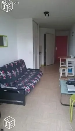Studio etudiant meuble 21m22eme etage balcon expose sud aux jardins des universites