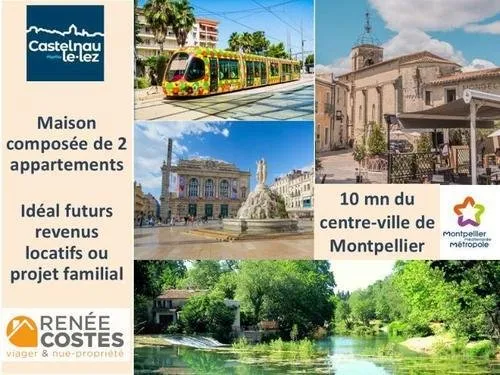 Viager occupé - F71-H70 ans - MONTPELLIER (34000)