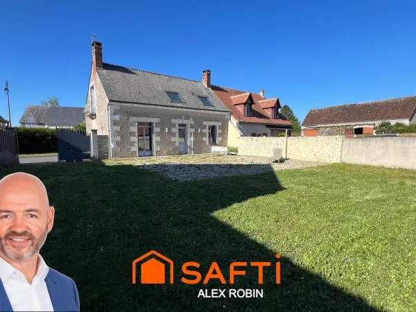 Maison de bourg avec jardin