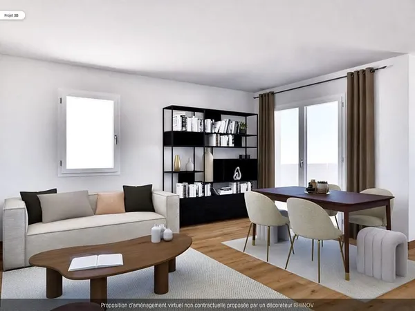 Appartement L Isle D Abeau 3 pièce(s) 63.56 m2